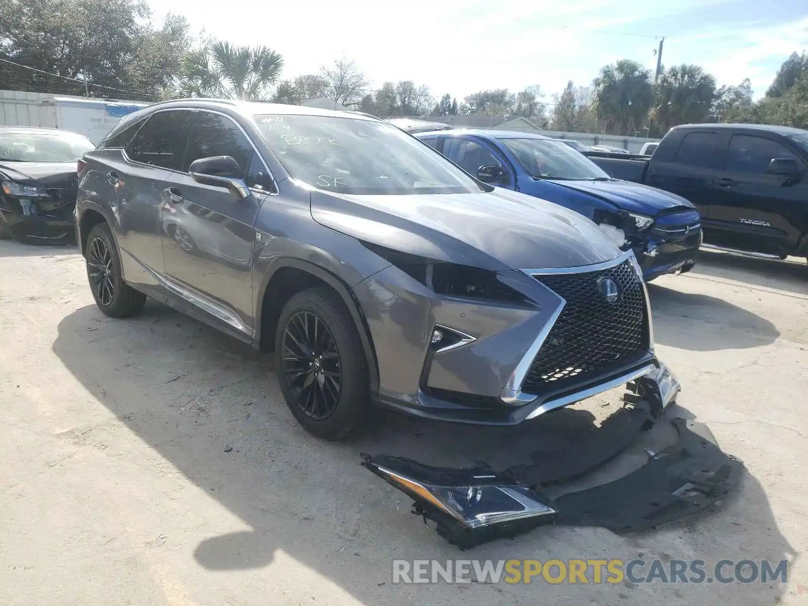 1 Photograph of a damaged car 2T2BZMCA0KC211357 LEXUS RX350 2019