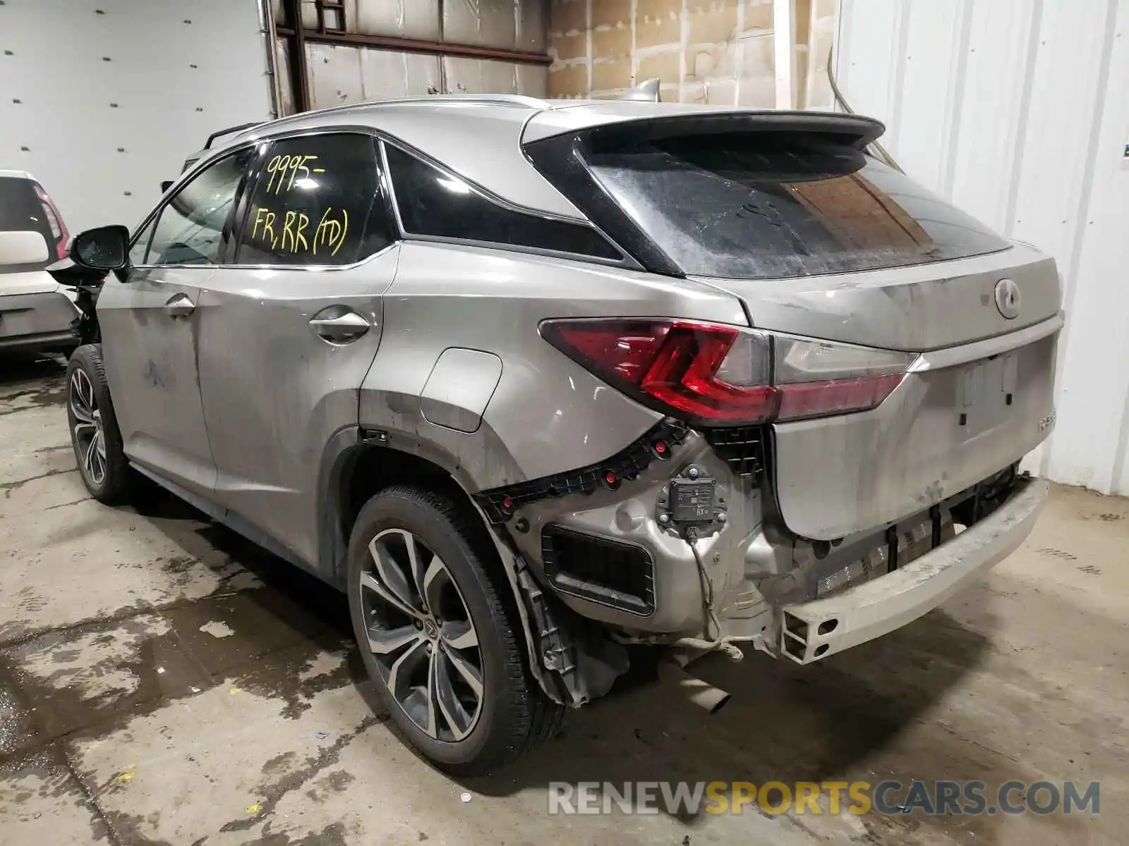 3 Photograph of a damaged car 2T2BZMCA1KC180152 LEXUS RX350 2019