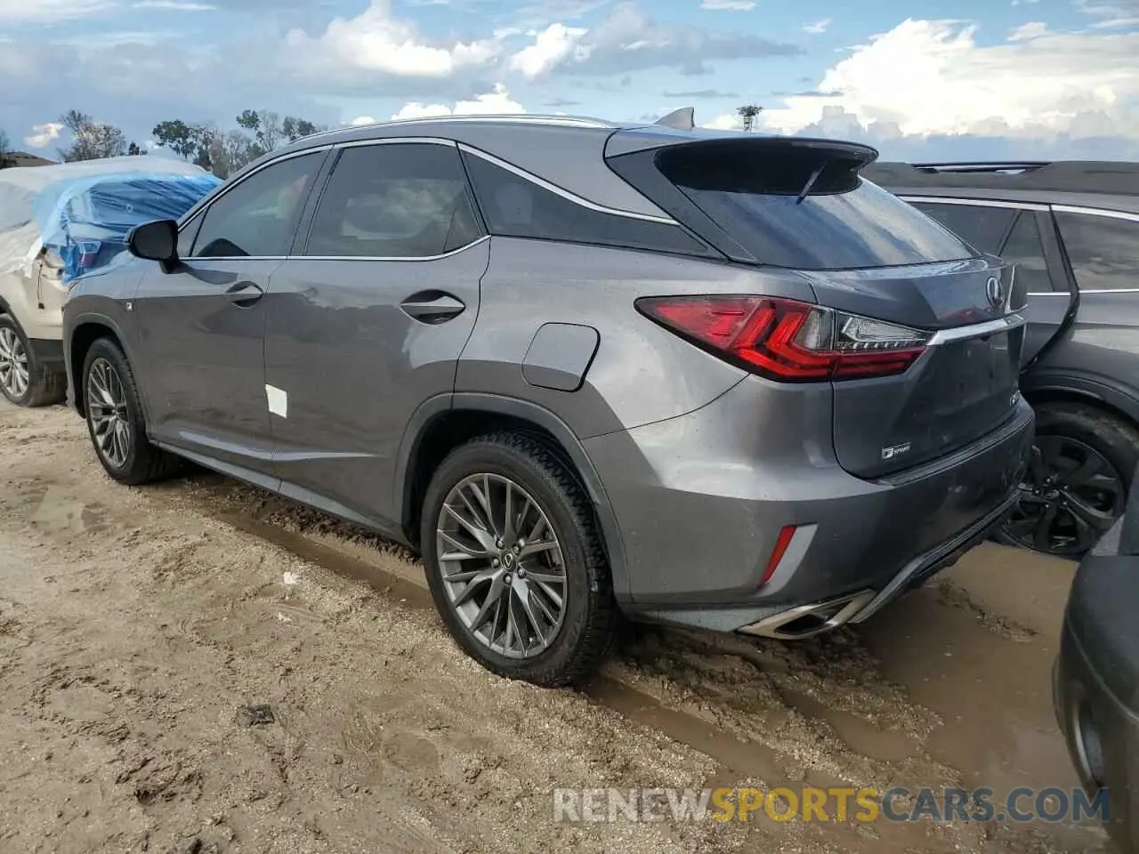 2 Photograph of a damaged car 2T2BZMCA1KC185870 LEXUS RX350 2019