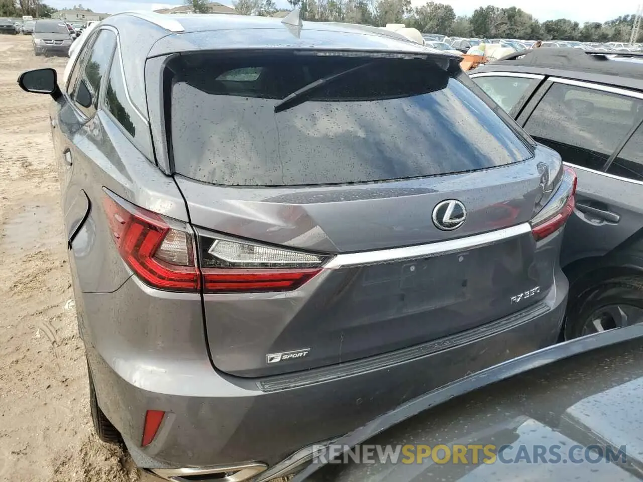 6 Photograph of a damaged car 2T2BZMCA1KC185870 LEXUS RX350 2019