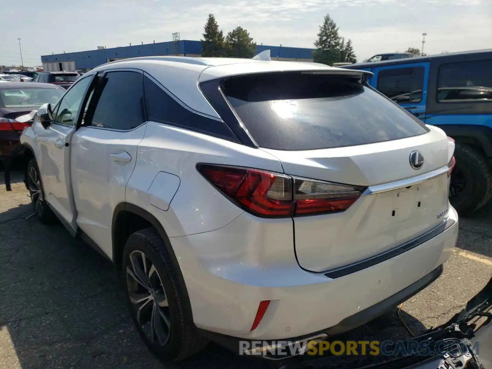 3 Photograph of a damaged car 2T2BZMCA1KC201033 LEXUS RX350 2019