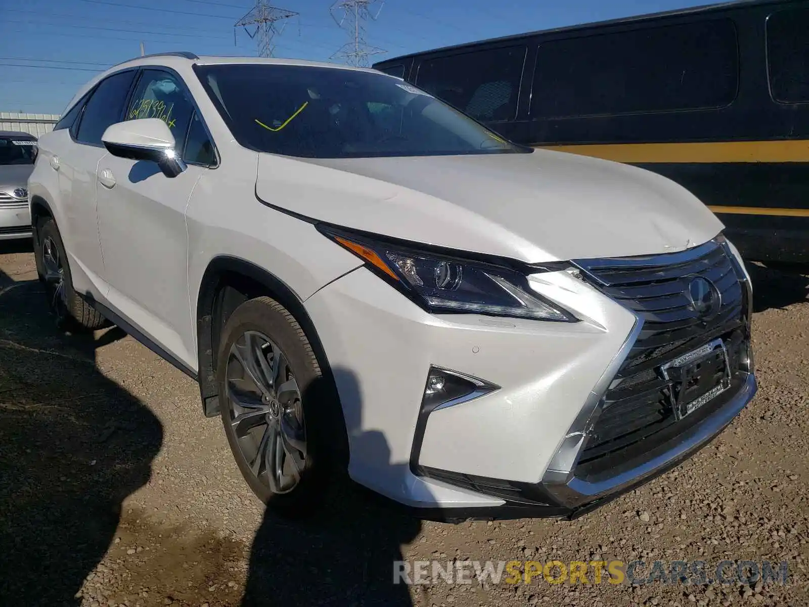 1 Photograph of a damaged car 2T2BZMCA1KC203509 LEXUS RX350 2019