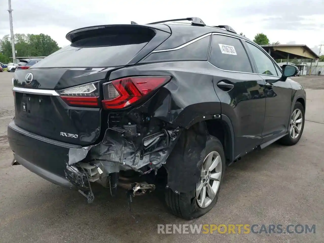 4 Photograph of a damaged car 2T2BZMCA1KC204840 LEXUS RX350 2019