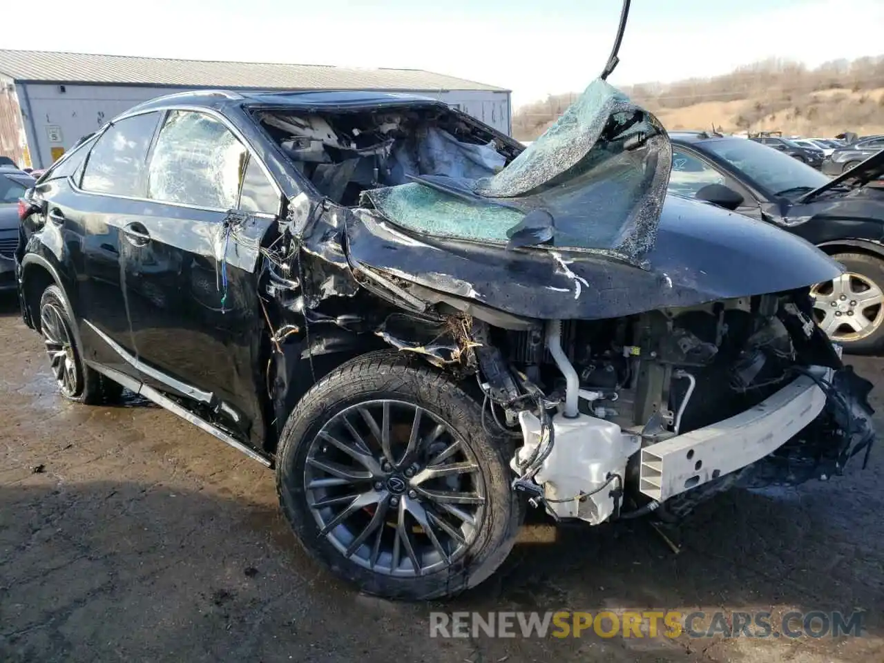 1 Photograph of a damaged car 2T2BZMCA1KC206166 LEXUS RX350 2019