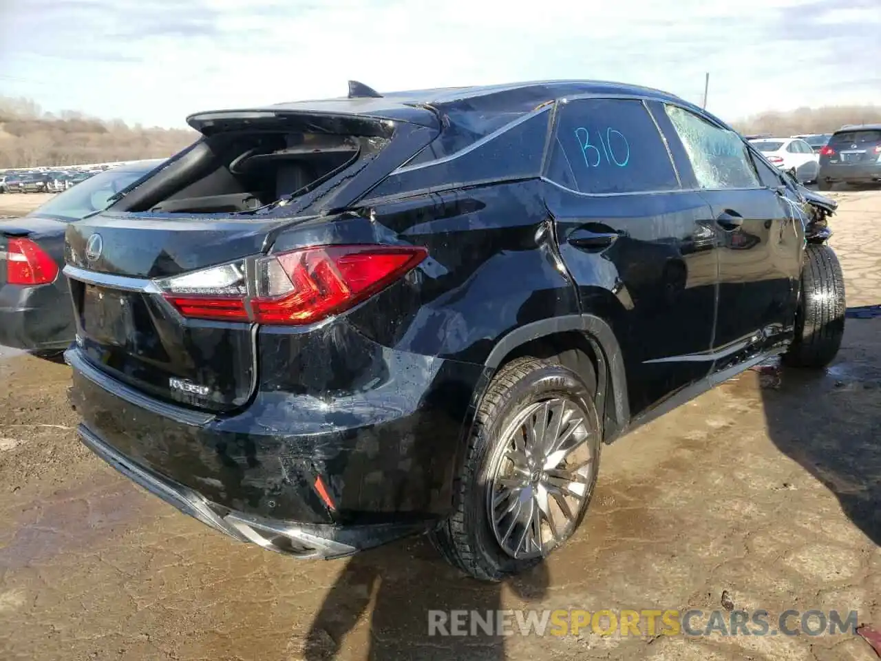 4 Photograph of a damaged car 2T2BZMCA1KC206166 LEXUS RX350 2019