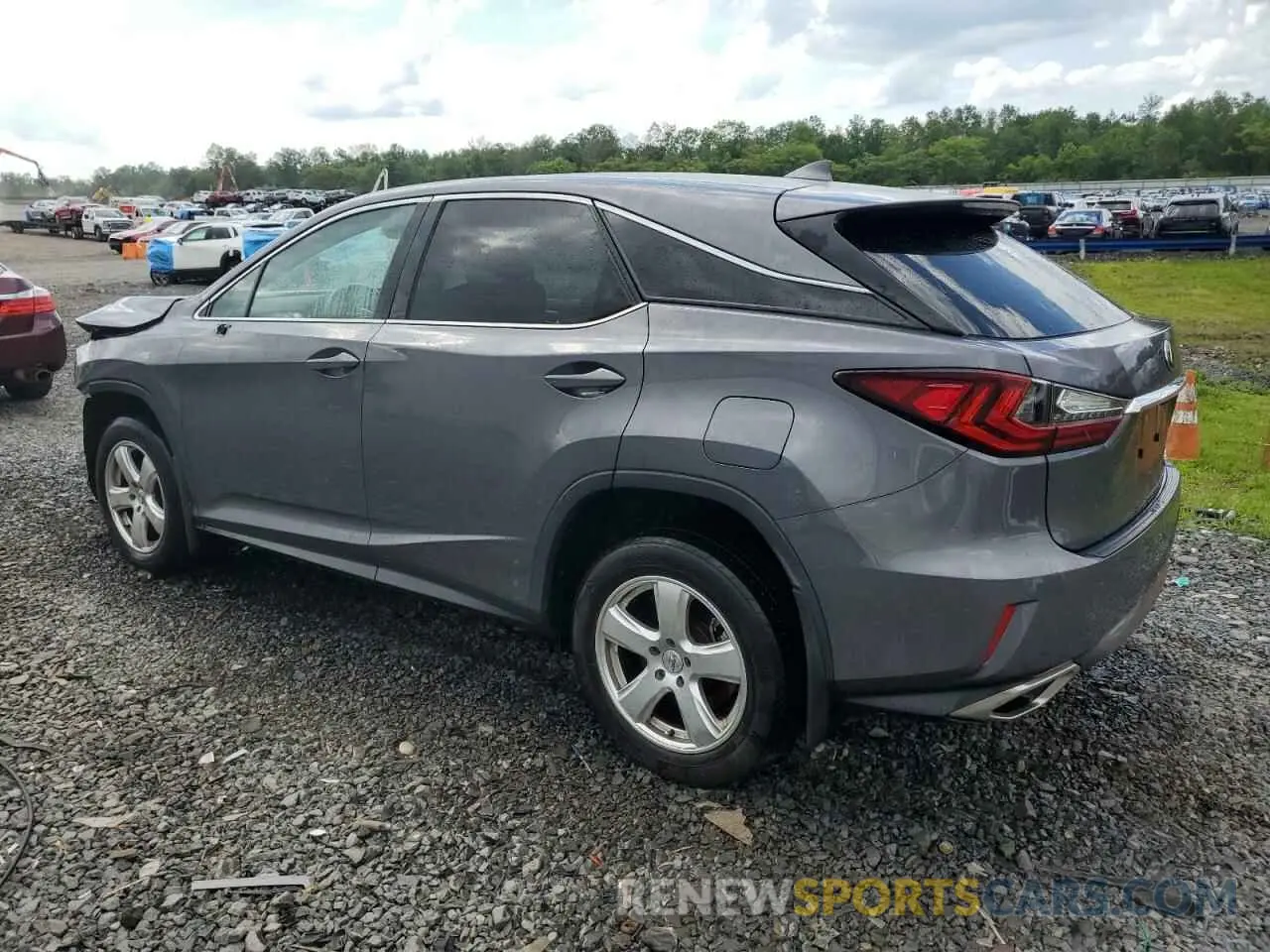 2 Photograph of a damaged car 2T2BZMCA1KC208788 LEXUS RX350 2019