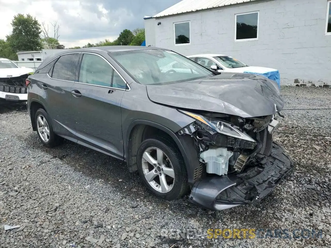 4 Photograph of a damaged car 2T2BZMCA1KC208788 LEXUS RX350 2019