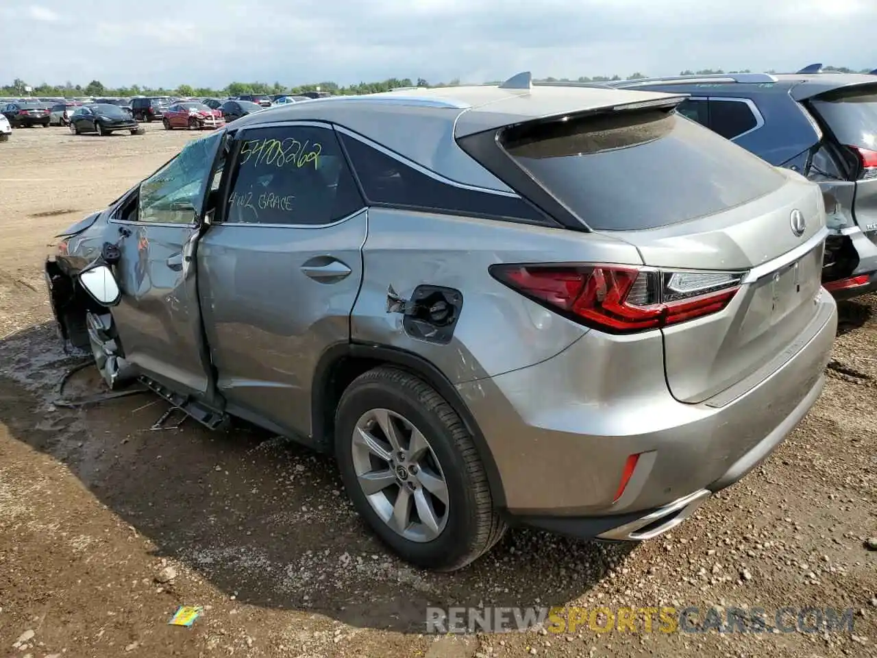 3 Photograph of a damaged car 2T2BZMCA1KC210301 LEXUS RX350 2019