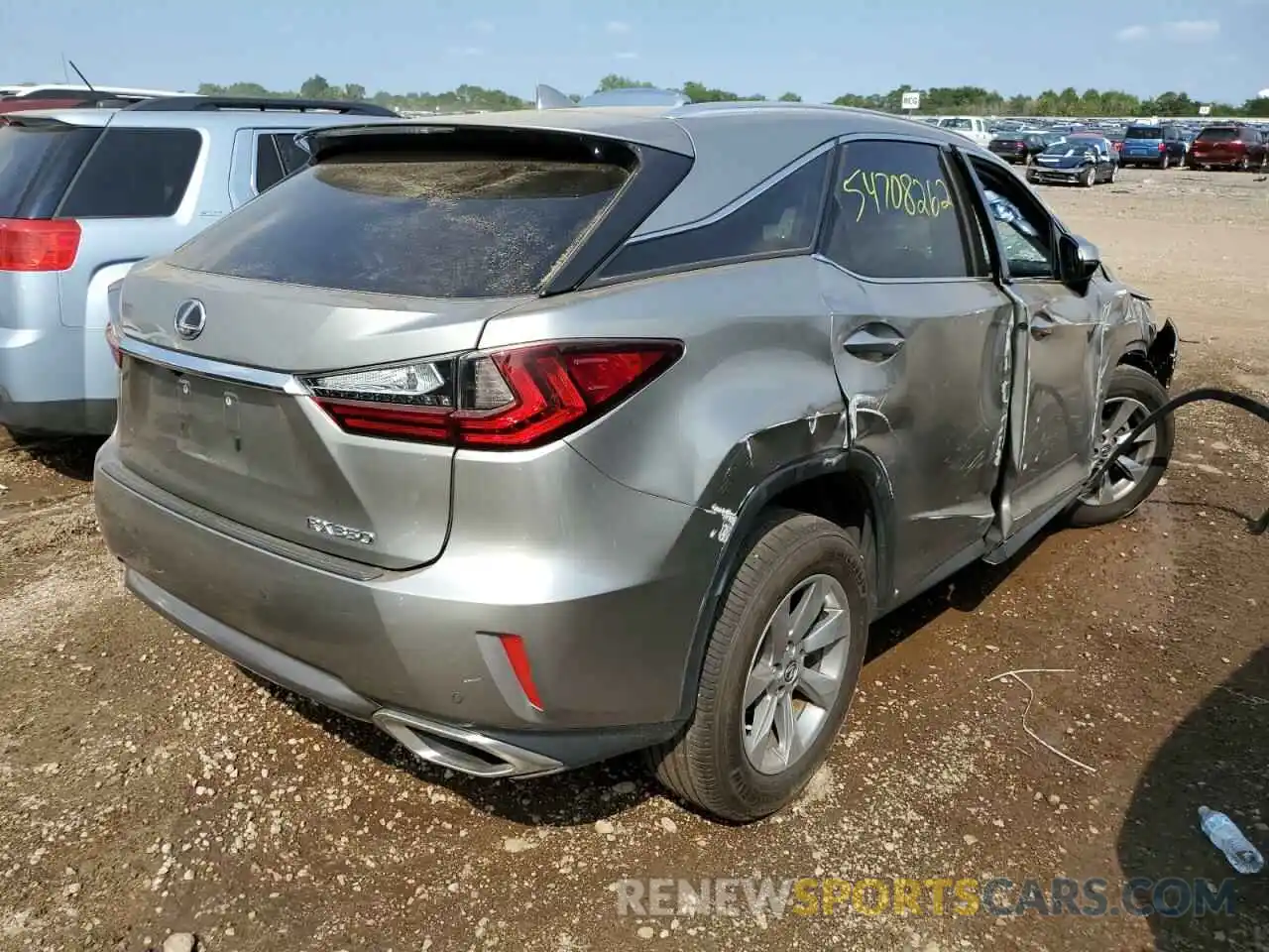 4 Photograph of a damaged car 2T2BZMCA1KC210301 LEXUS RX350 2019