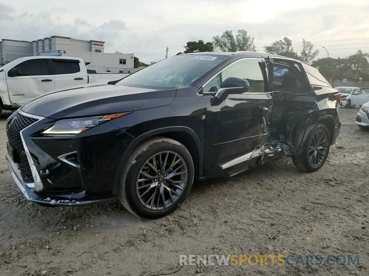 1 Photograph of a damaged car 2T2BZMCA2KC169984 LEXUS RX350 2019