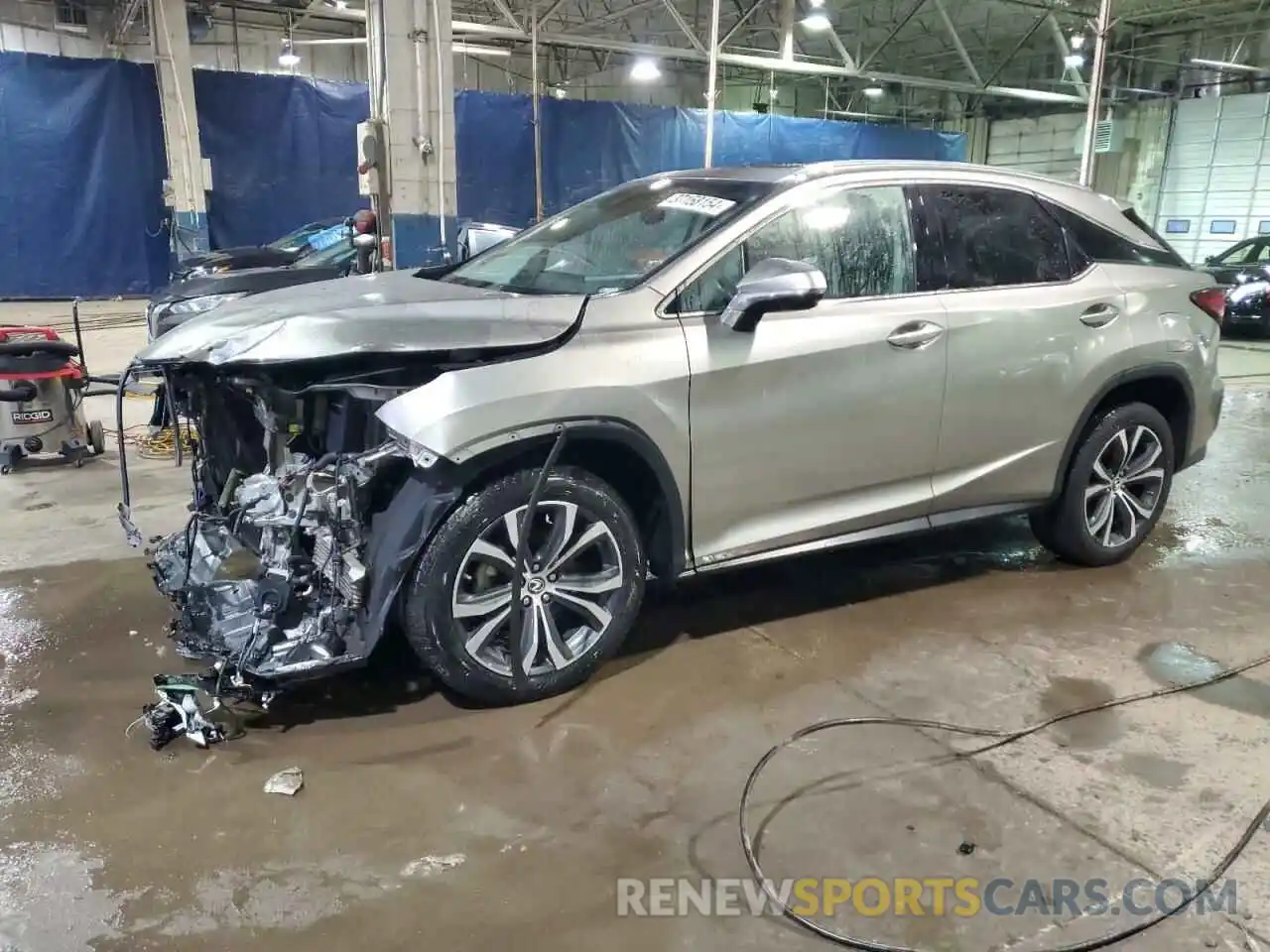 1 Photograph of a damaged car 2T2BZMCA2KC170570 LEXUS RX350 2019