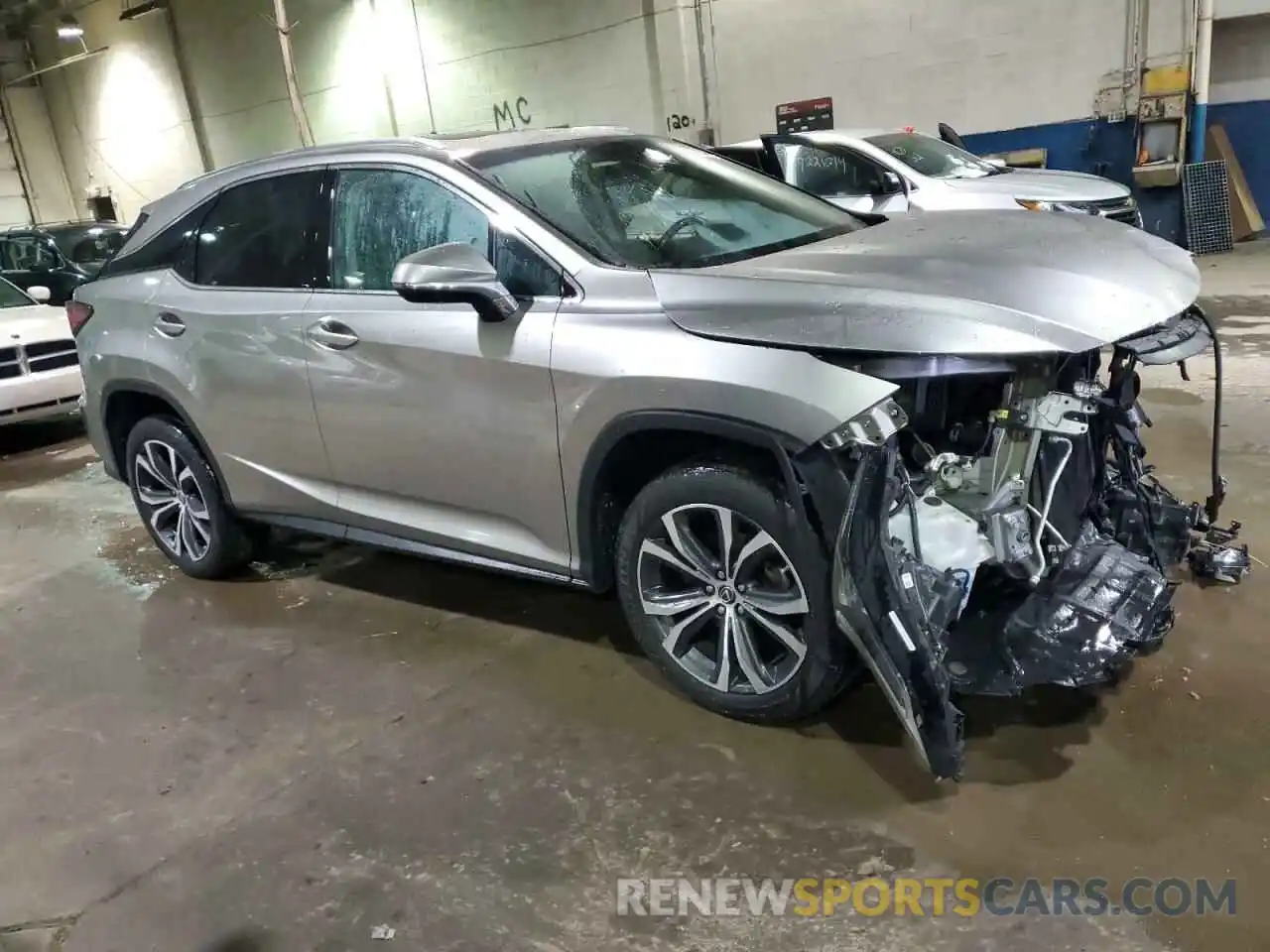 4 Photograph of a damaged car 2T2BZMCA2KC170570 LEXUS RX350 2019