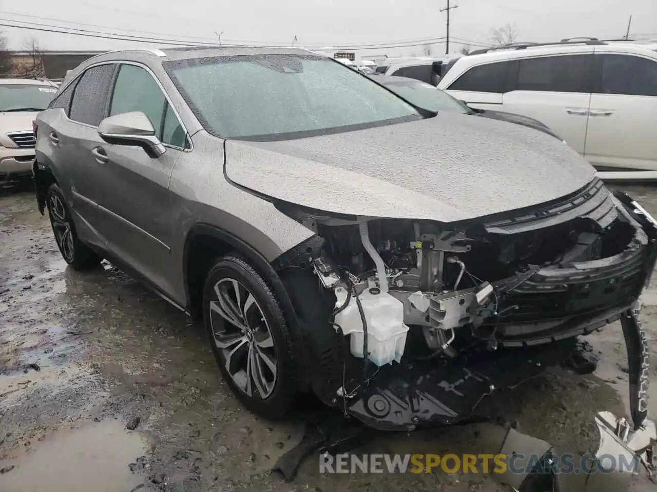 1 Photograph of a damaged car 2T2BZMCA2KC172271 LEXUS RX350 2019