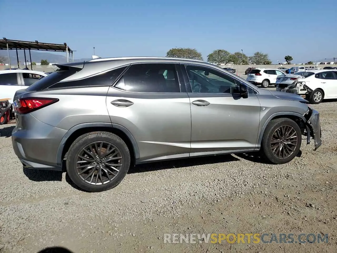 3 Photograph of a damaged car 2T2BZMCA2KC174313 LEXUS RX350 2019