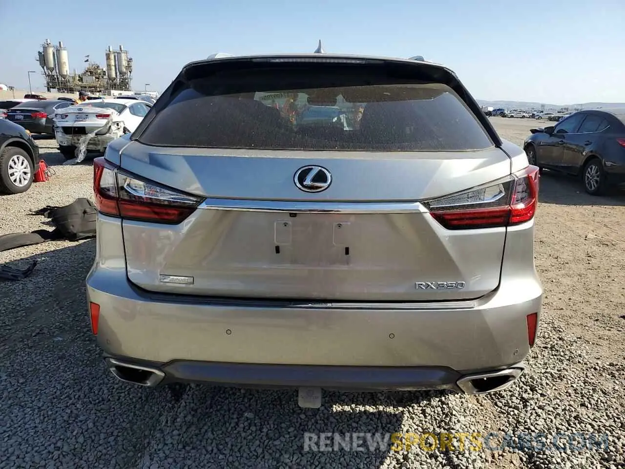 6 Photograph of a damaged car 2T2BZMCA2KC174313 LEXUS RX350 2019