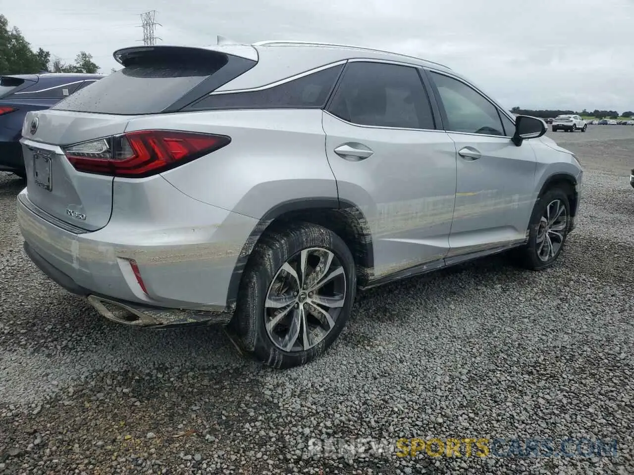 3 Photograph of a damaged car 2T2BZMCA2KC181908 LEXUS RX350 2019