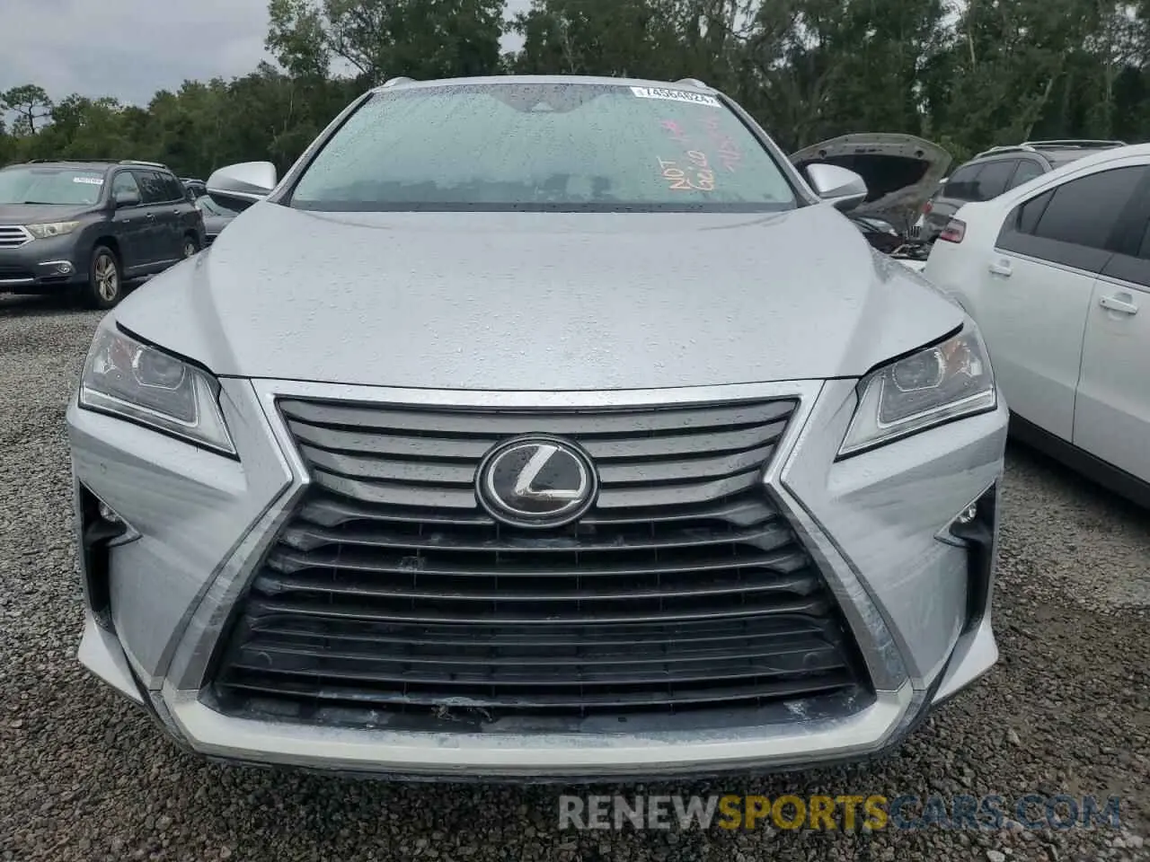 5 Photograph of a damaged car 2T2BZMCA2KC181908 LEXUS RX350 2019