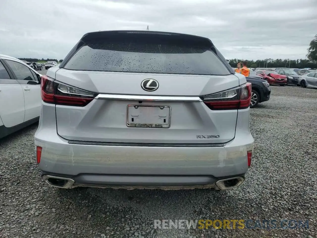 6 Photograph of a damaged car 2T2BZMCA2KC181908 LEXUS RX350 2019