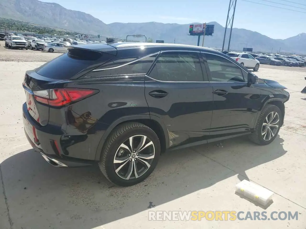 3 Photograph of a damaged car 2T2BZMCA2KC209867 LEXUS RX350 2019