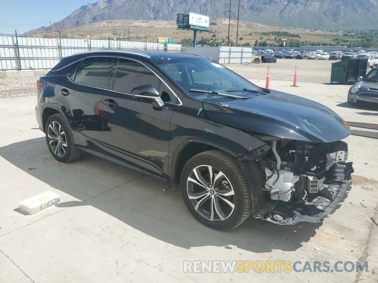 4 Photograph of a damaged car 2T2BZMCA2KC209867 LEXUS RX350 2019