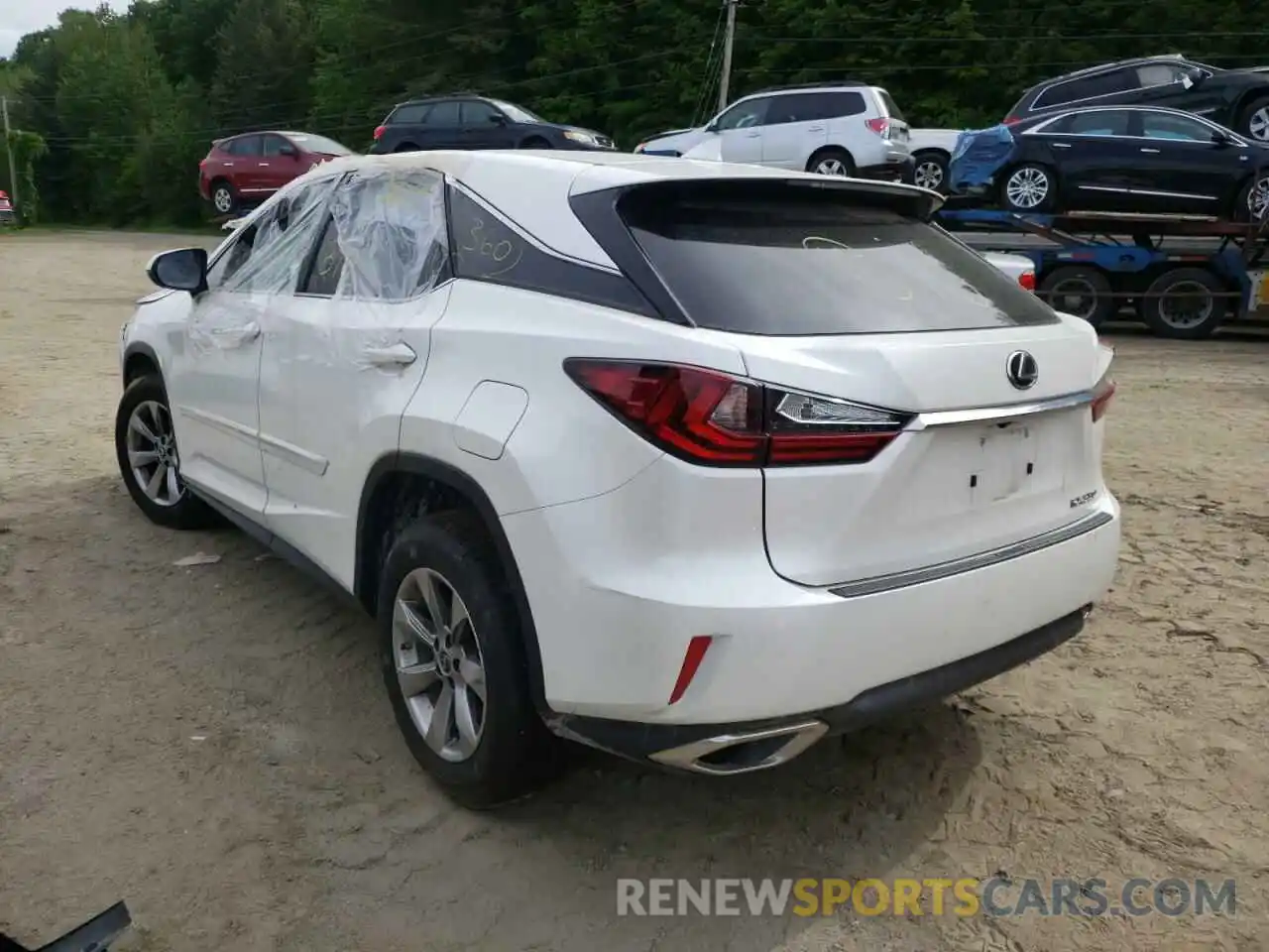 3 Photograph of a damaged car 2T2BZMCA3KC169945 LEXUS RX350 2019