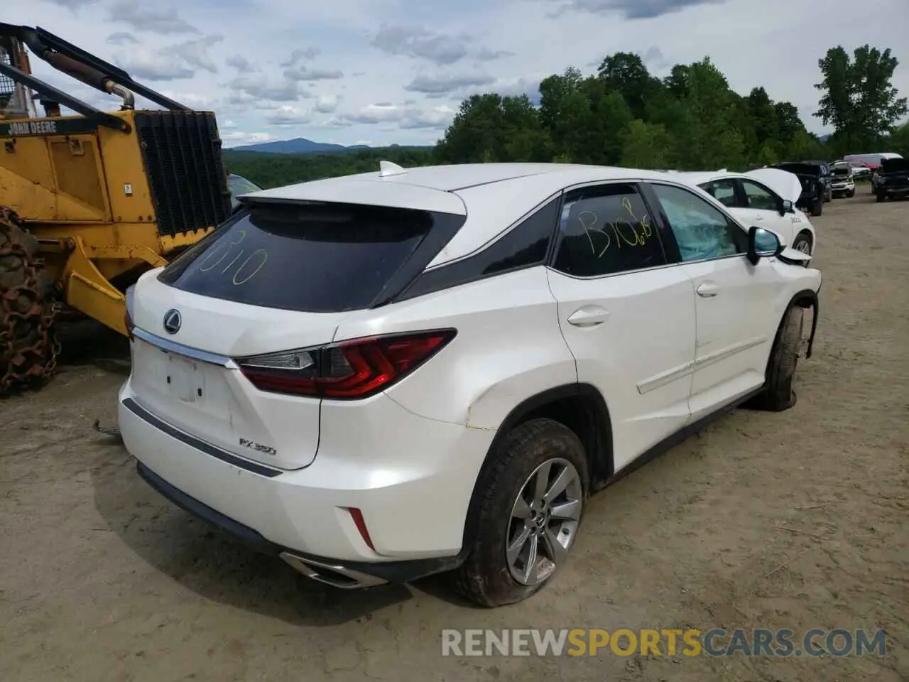 4 Photograph of a damaged car 2T2BZMCA3KC169945 LEXUS RX350 2019