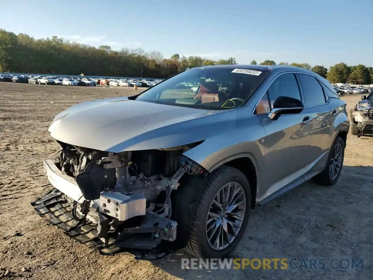 2 Photograph of a damaged car 2T2BZMCA3KC173378 LEXUS RX350 2019