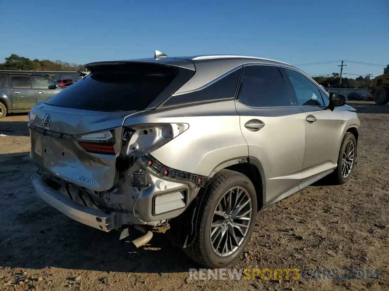 4 Photograph of a damaged car 2T2BZMCA3KC173378 LEXUS RX350 2019