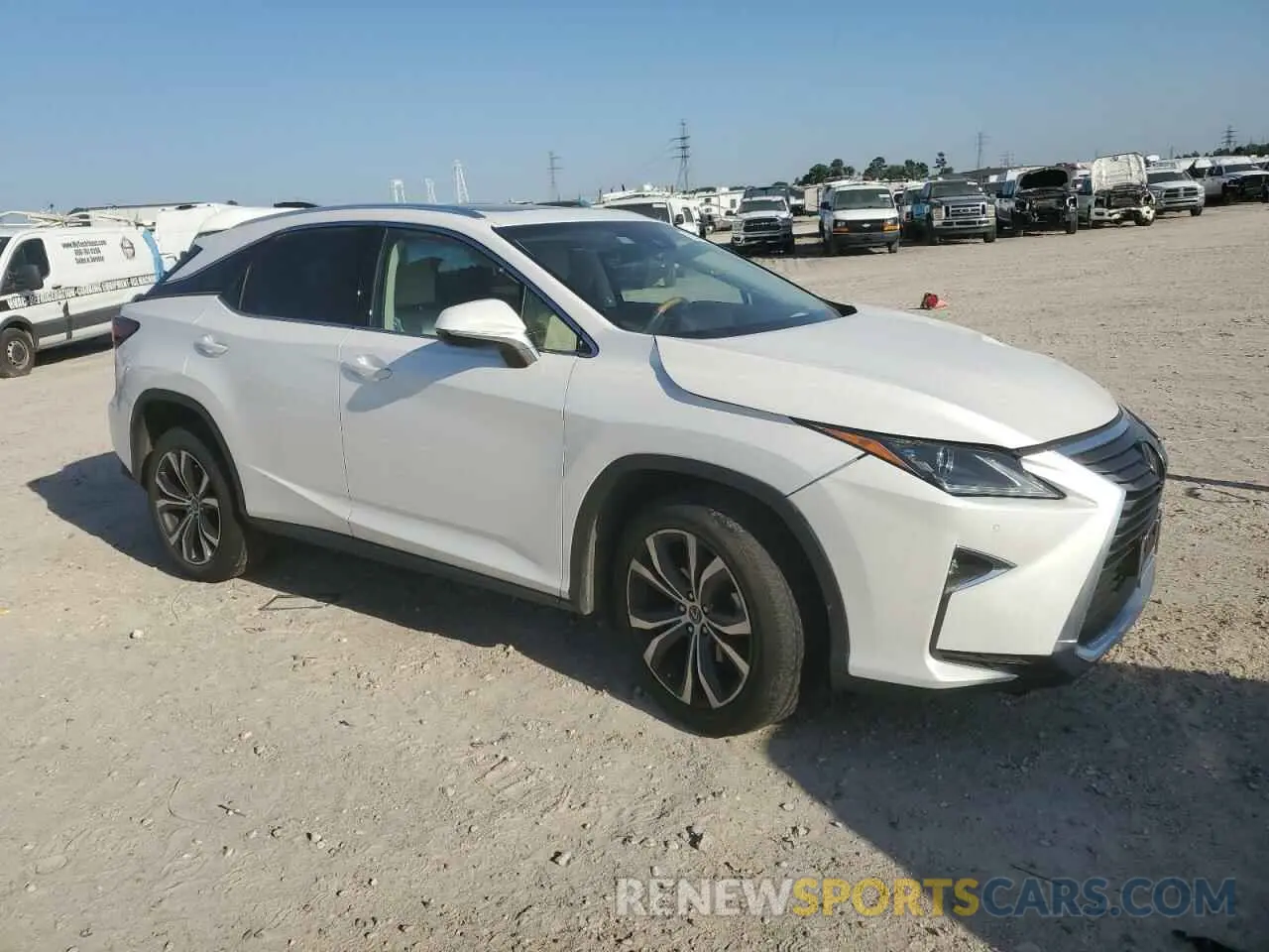 4 Photograph of a damaged car 2T2BZMCA3KC186082 LEXUS RX350 2019