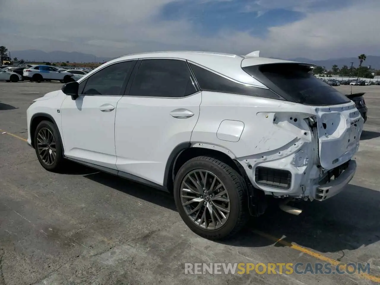 2 Photograph of a damaged car 2T2BZMCA3KC186261 LEXUS RX350 2019