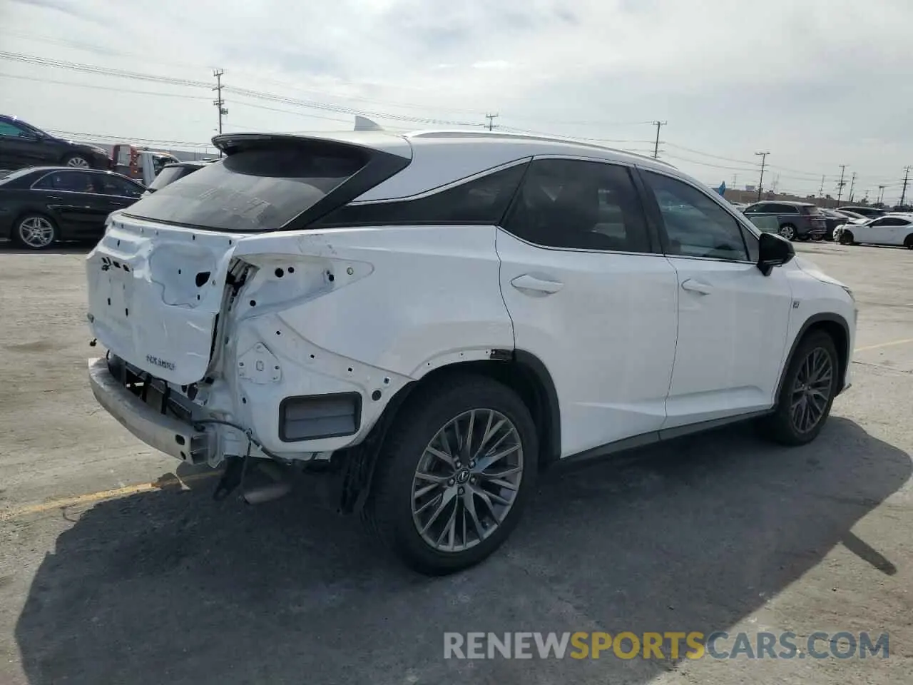 3 Photograph of a damaged car 2T2BZMCA3KC186261 LEXUS RX350 2019