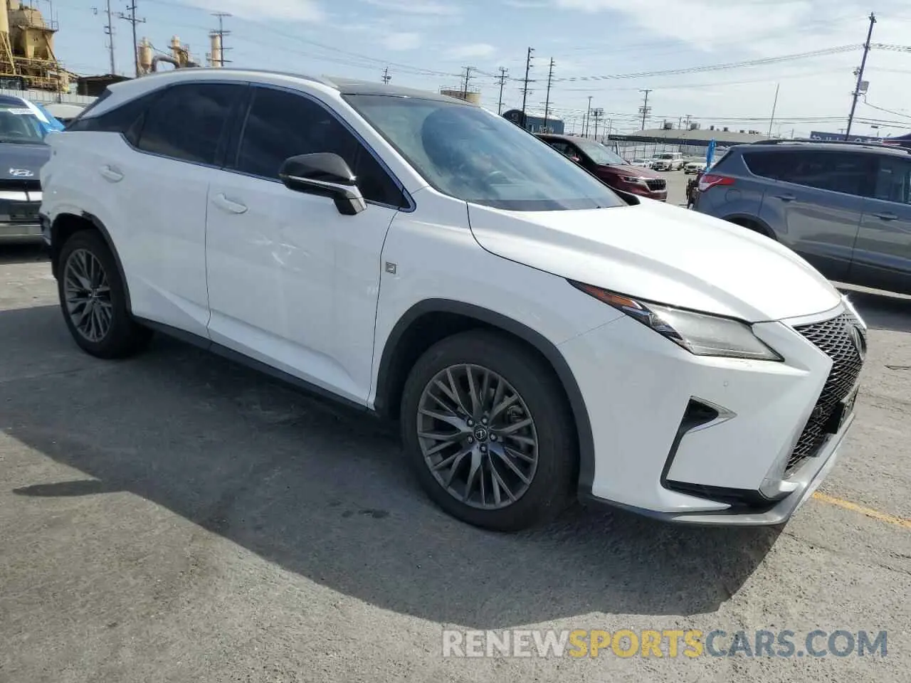 4 Photograph of a damaged car 2T2BZMCA3KC186261 LEXUS RX350 2019
