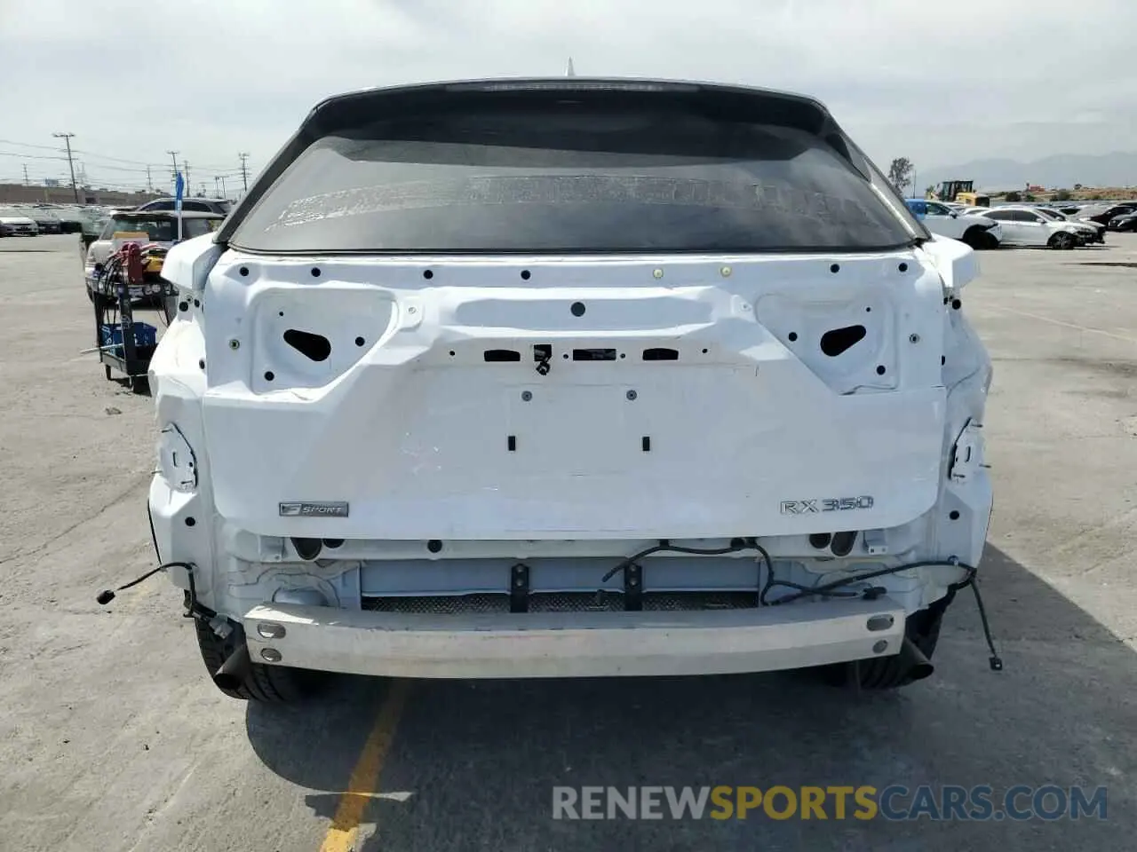 6 Photograph of a damaged car 2T2BZMCA3KC186261 LEXUS RX350 2019