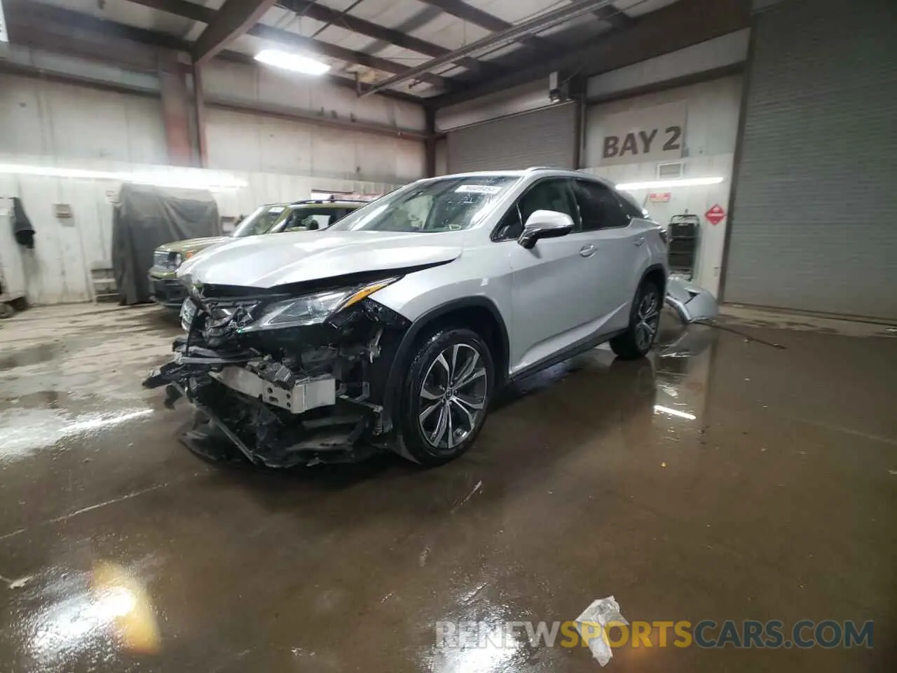 1 Photograph of a damaged car 2T2BZMCA3KC198247 LEXUS RX350 2019