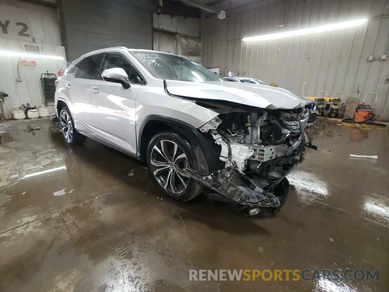4 Photograph of a damaged car 2T2BZMCA3KC198247 LEXUS RX350 2019