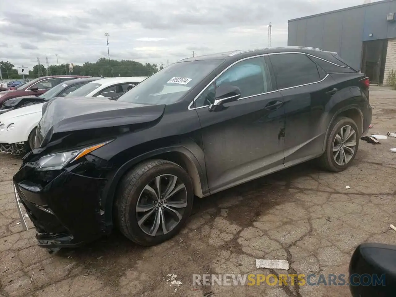 1 Photograph of a damaged car 2T2BZMCA3KC200952 LEXUS RX350 2019