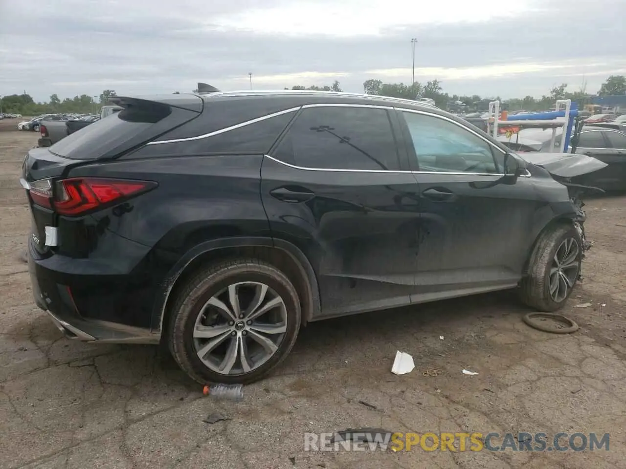 3 Photograph of a damaged car 2T2BZMCA3KC200952 LEXUS RX350 2019