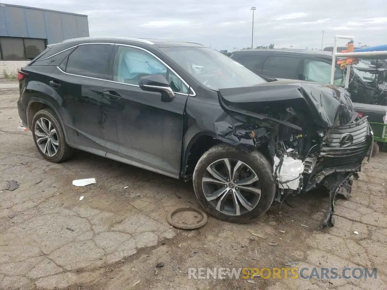 4 Photograph of a damaged car 2T2BZMCA3KC200952 LEXUS RX350 2019