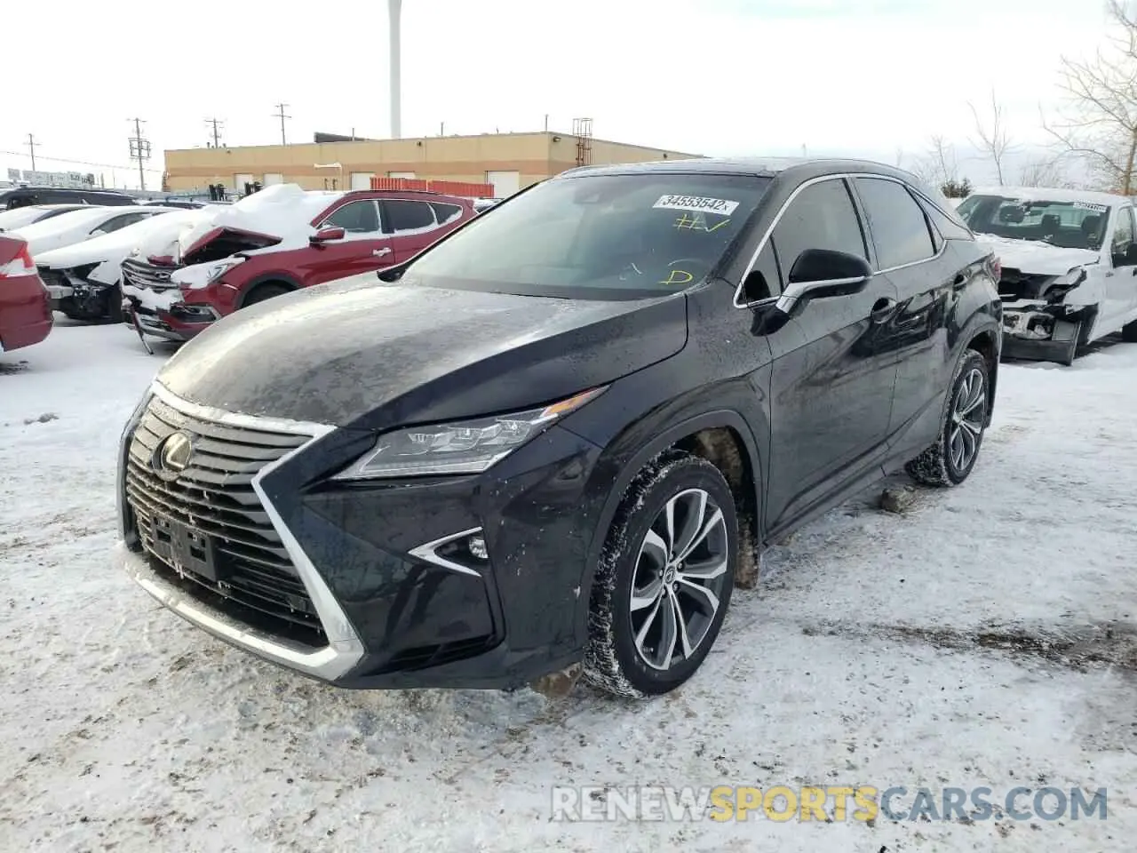 2 Photograph of a damaged car 2T2BZMCA3KC201065 LEXUS RX350 2019
