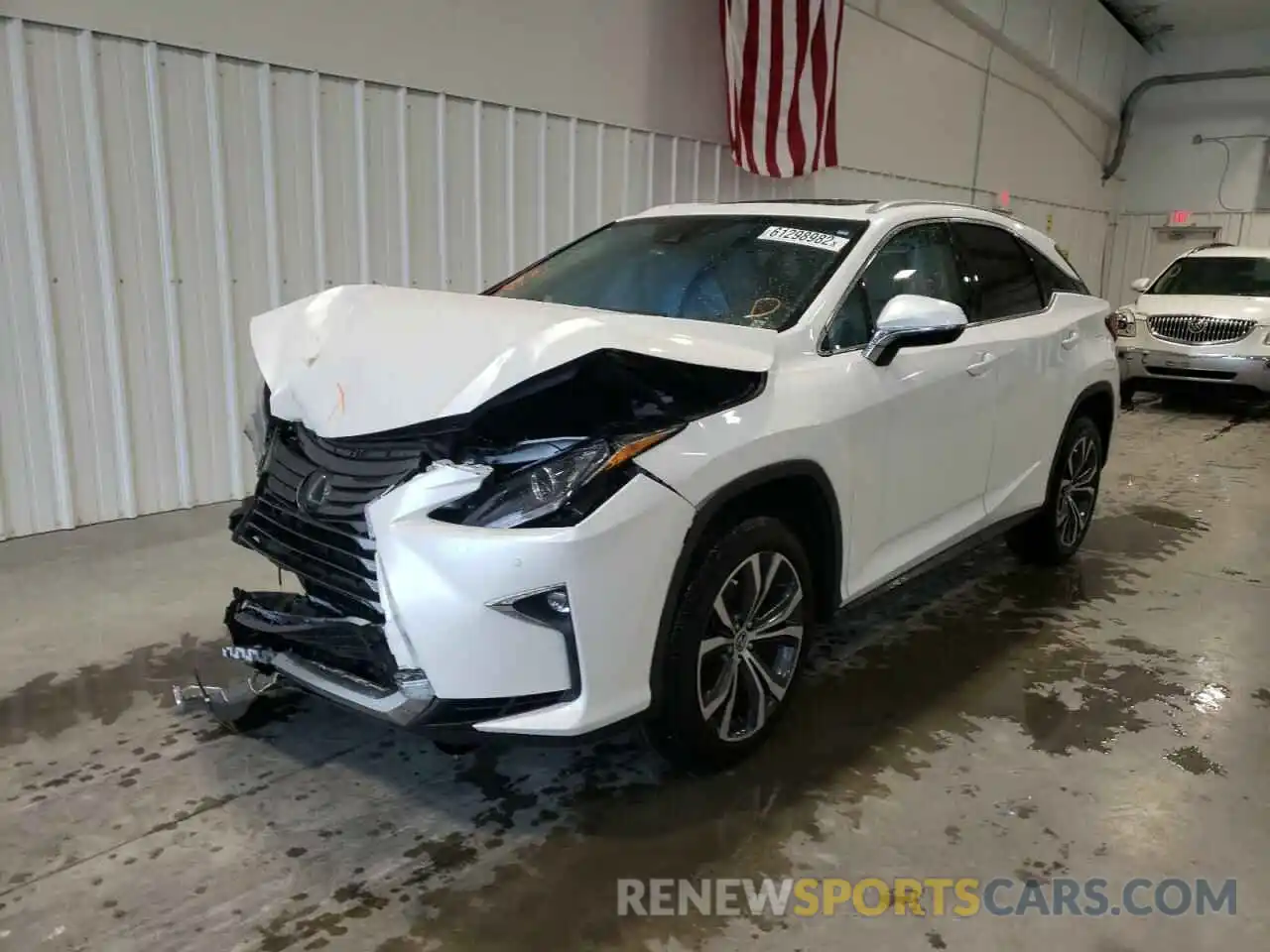 2 Photograph of a damaged car 2T2BZMCA3KC201812 LEXUS RX350 2019