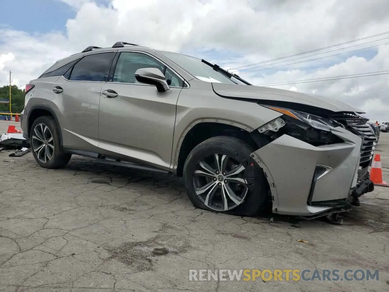 4 Photograph of a damaged car 2T2BZMCA3KC203379 LEXUS RX350 2019