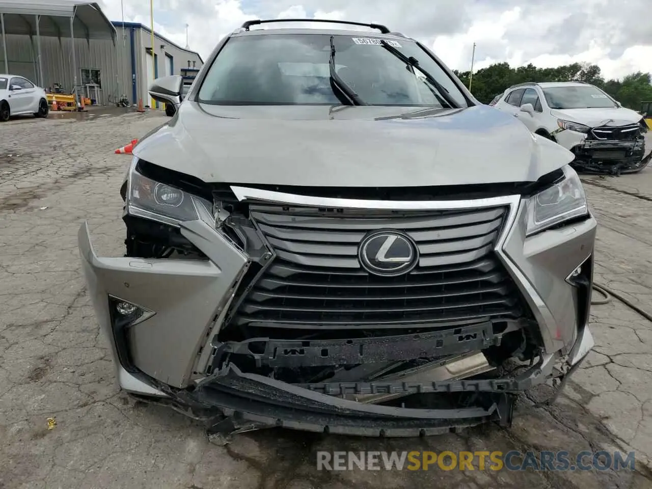 5 Photograph of a damaged car 2T2BZMCA3KC203379 LEXUS RX350 2019