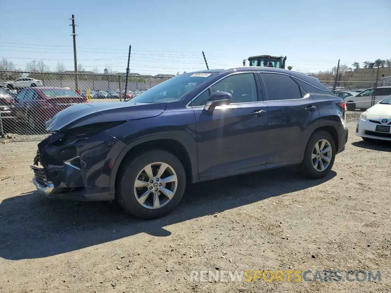 1 Photograph of a damaged car 2T2BZMCA3KC203463 LEXUS RX350 2019