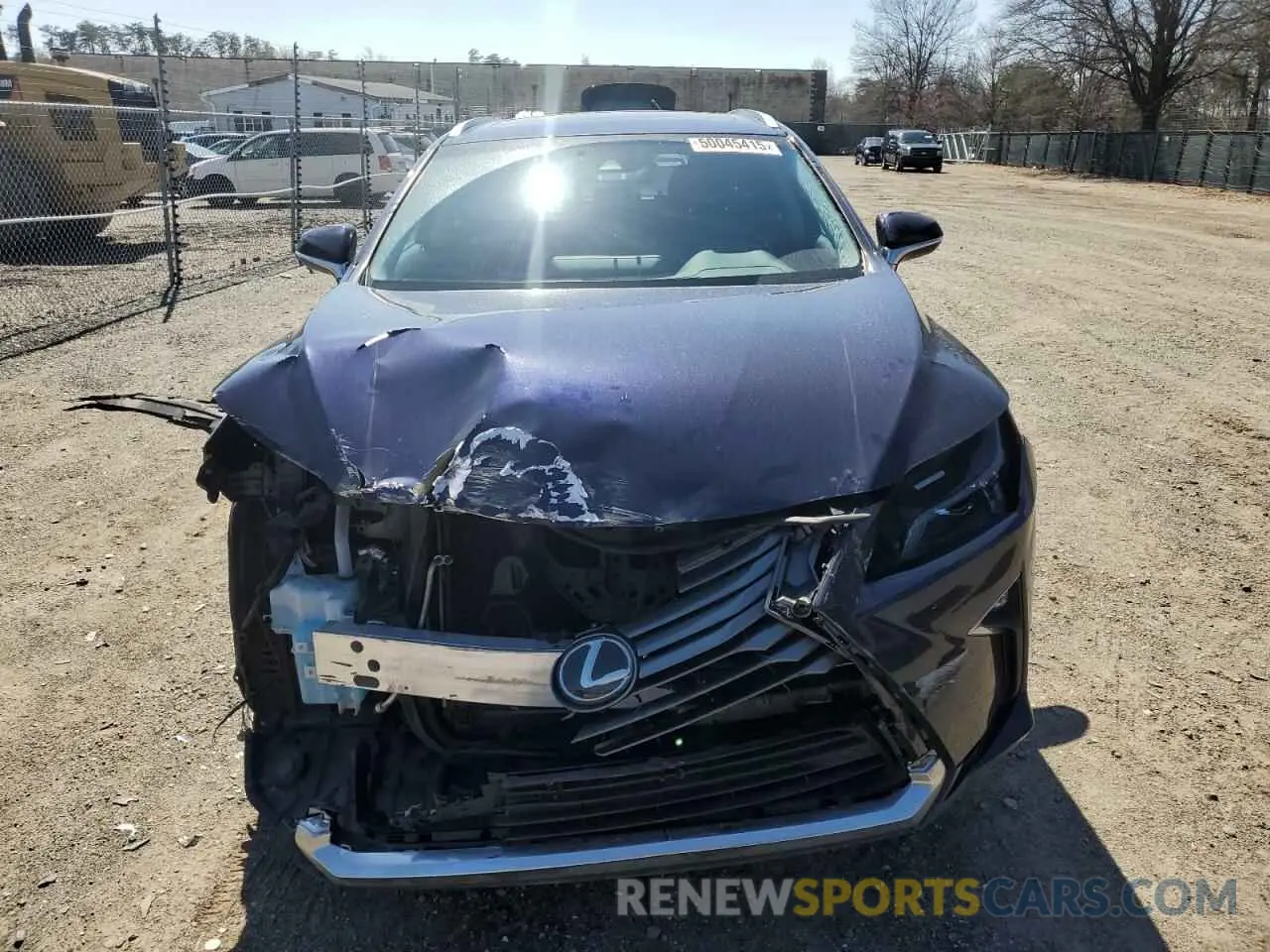 5 Photograph of a damaged car 2T2BZMCA3KC203463 LEXUS RX350 2019