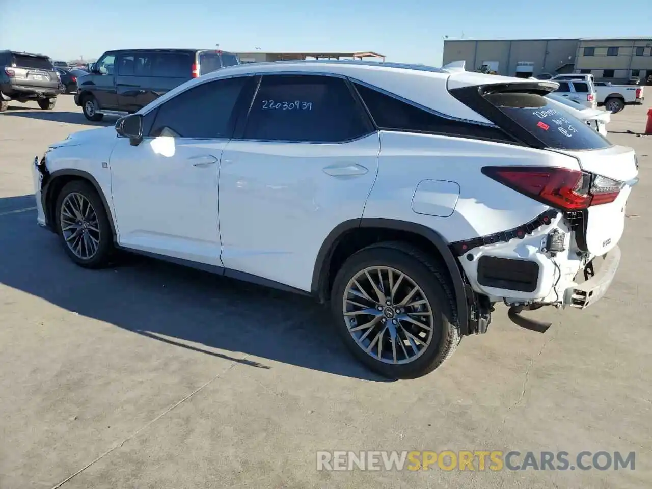 2 Photograph of a damaged car 2T2BZMCA4KC169596 LEXUS RX350 2019