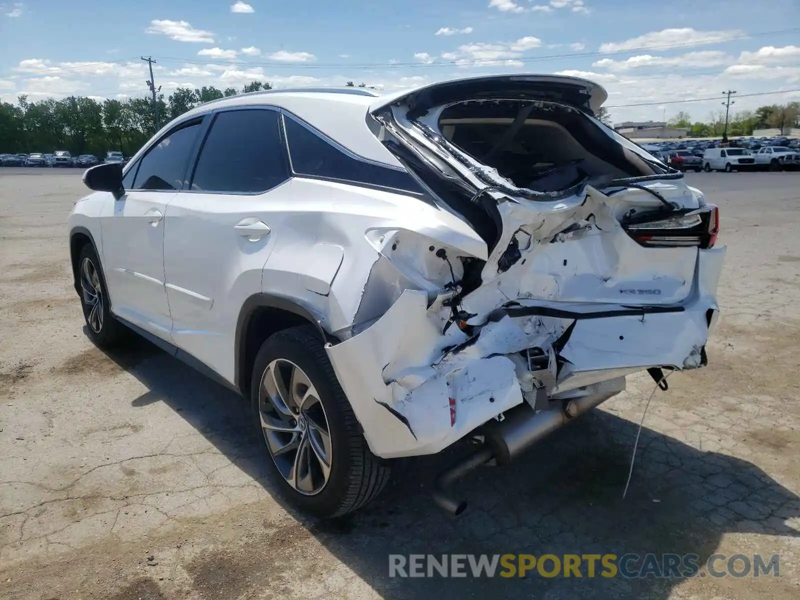 3 Photograph of a damaged car 2T2BZMCA4KC169677 LEXUS RX350 2019