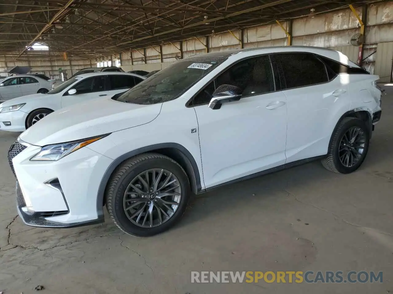 1 Photograph of a damaged car 2T2BZMCA4KC172918 LEXUS RX350 2019