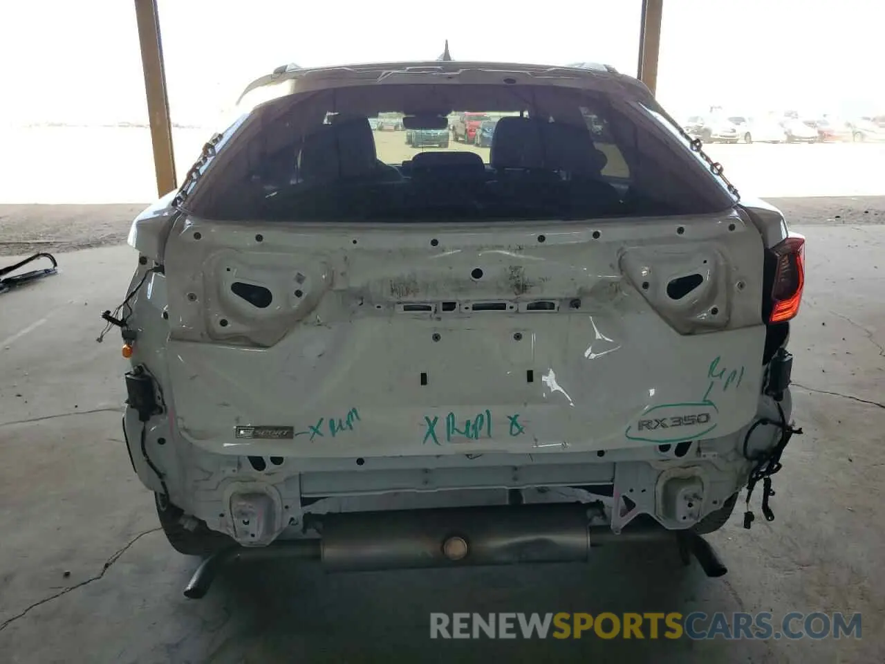 6 Photograph of a damaged car 2T2BZMCA4KC172918 LEXUS RX350 2019
