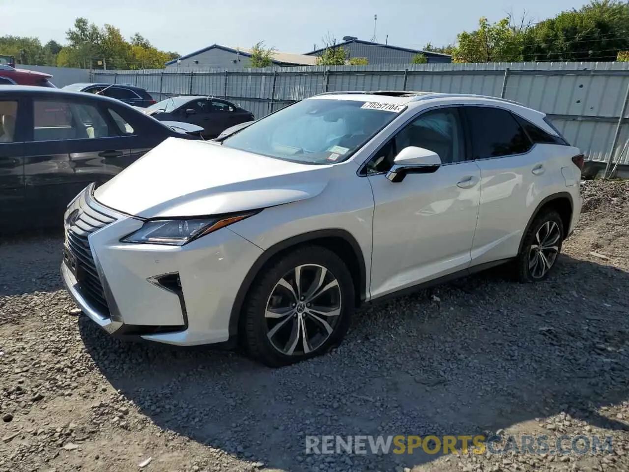 1 Photograph of a damaged car 2T2BZMCA4KC203536 LEXUS RX350 2019