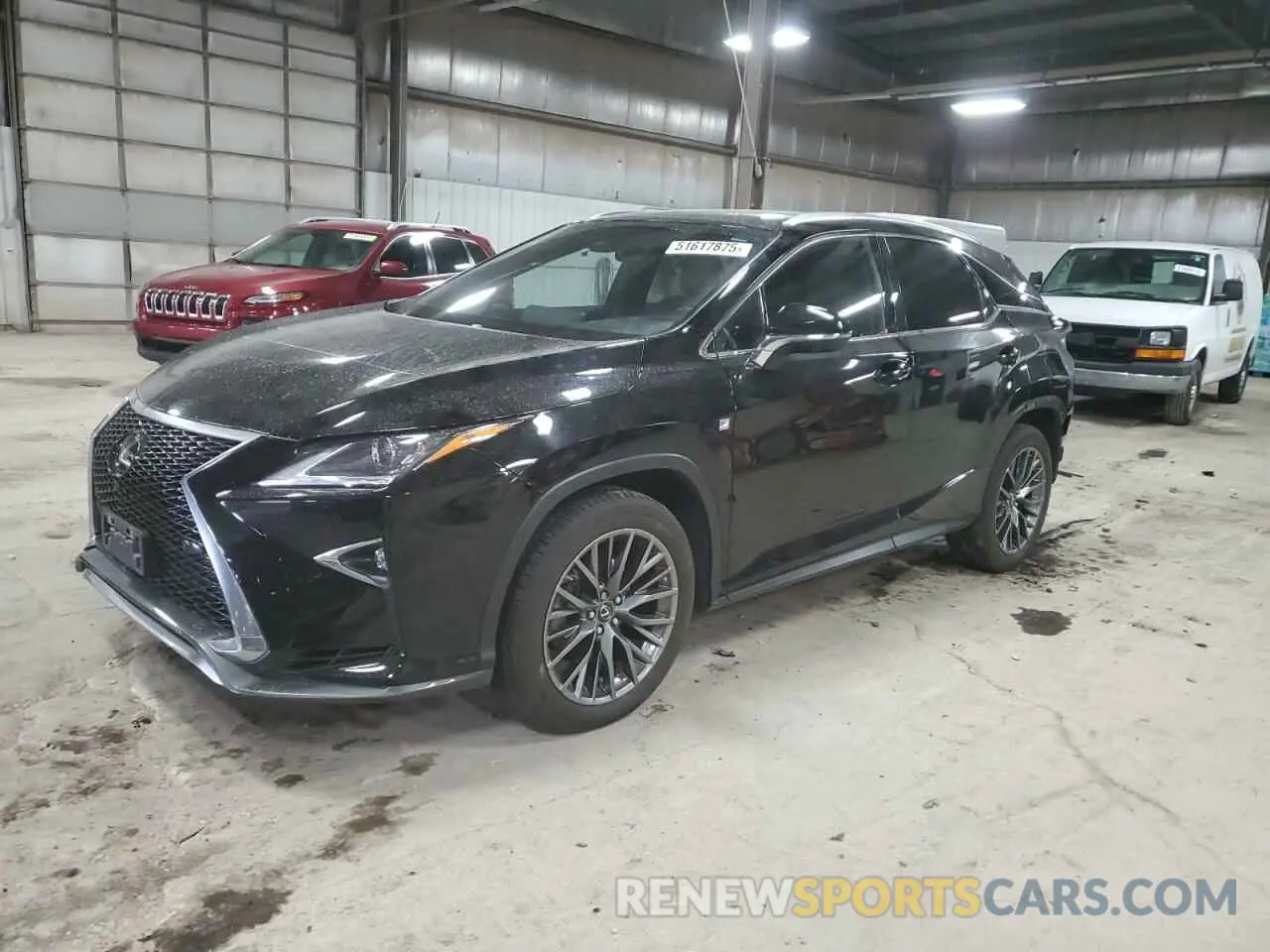1 Photograph of a damaged car 2T2BZMCA4KC207232 LEXUS RX350 2019